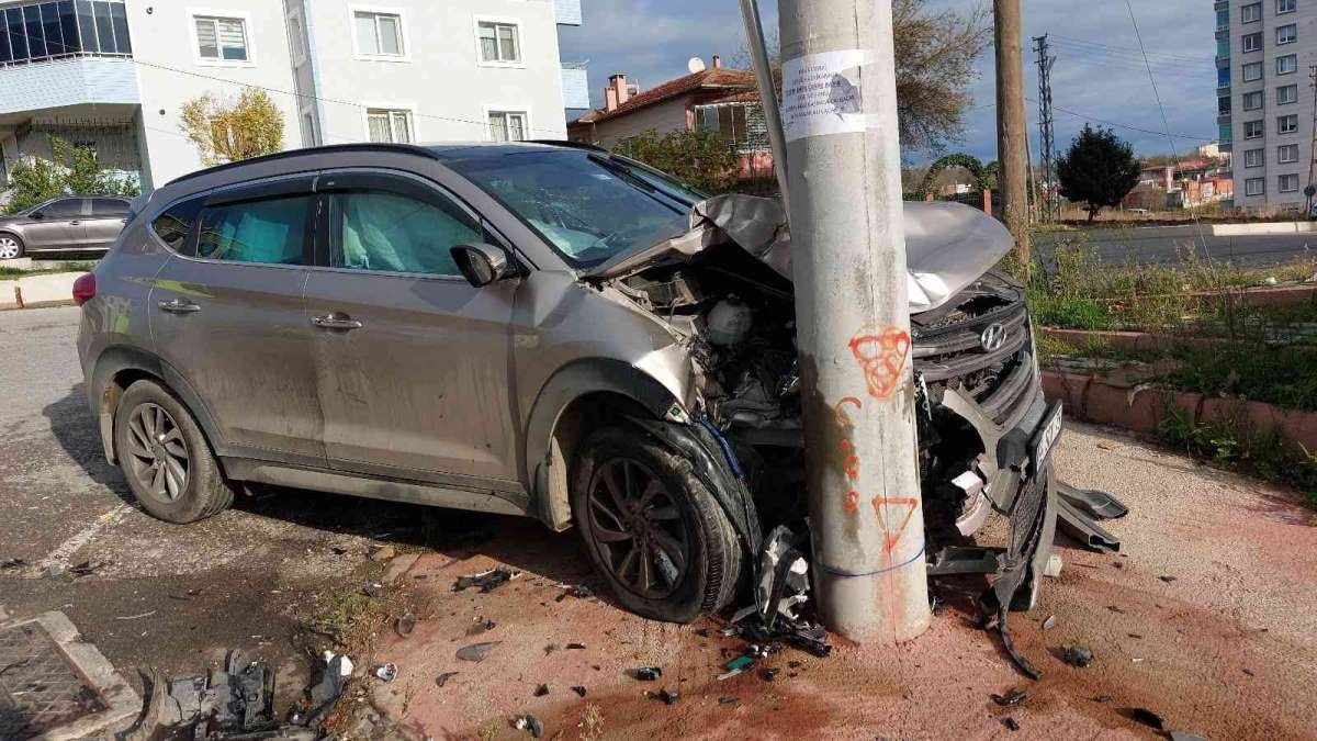 Samsun da Trafik Kazası