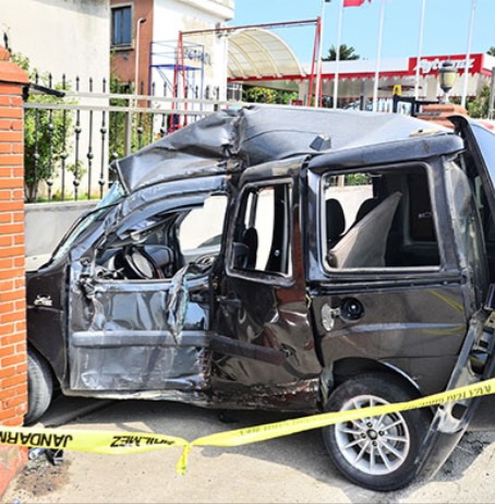  Samsun'da Kaza Can Aldı 