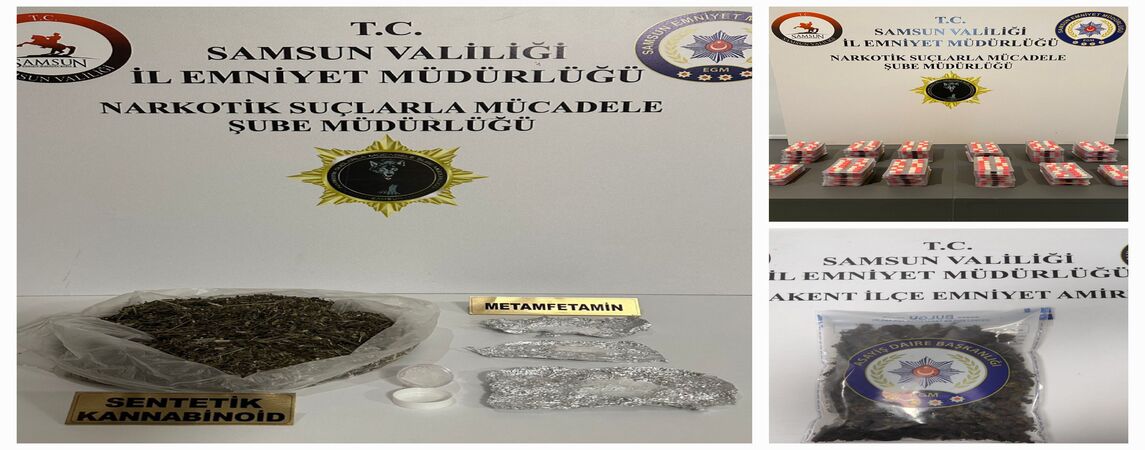Samsun da Uyuşturucuya Geçit Yok