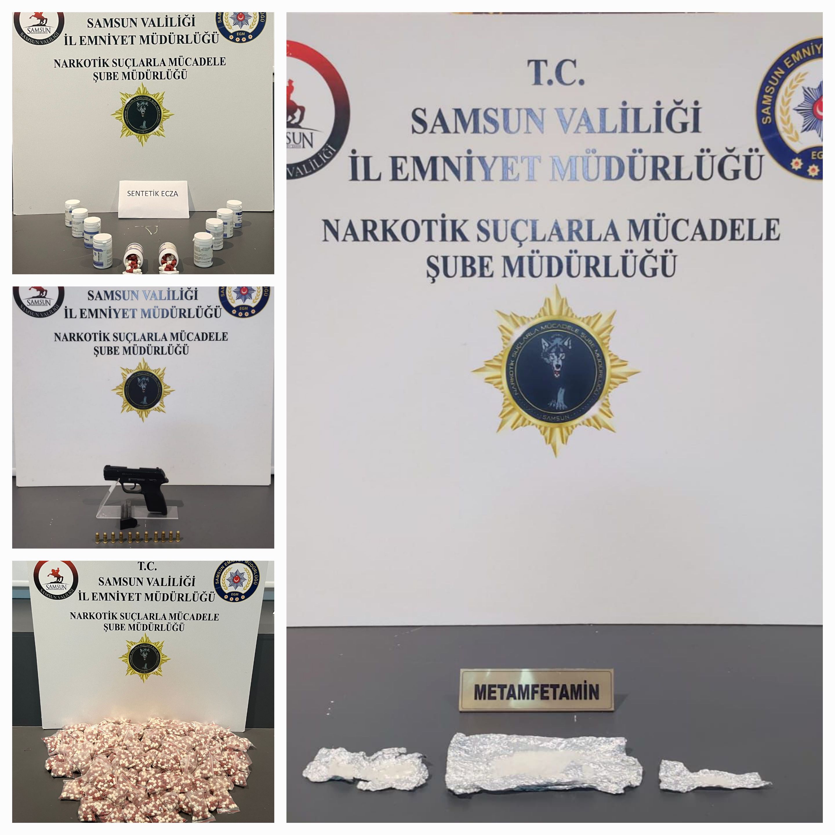 Samsun'da Zehir Tacirlerine Geçit Yok