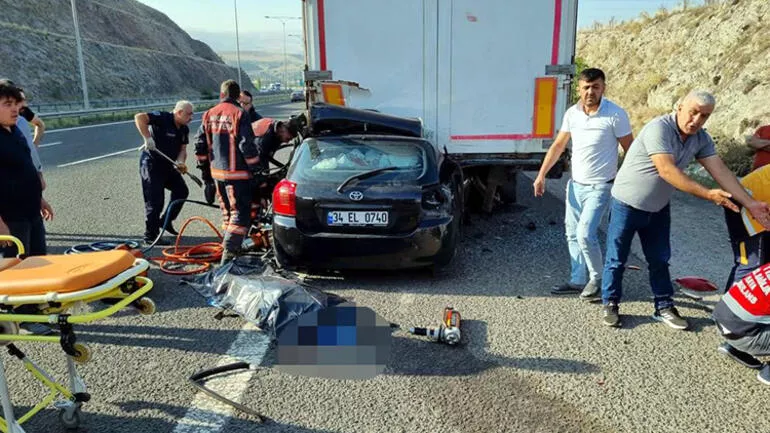 Ankara Samsun Karayolu'nda Korkunç Kaza 