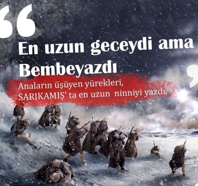 22 Aralık 1914 Sarıkamış 