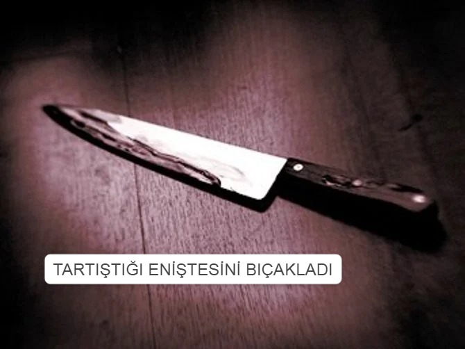 Tartıştığı Eniştesini Bıçakladı