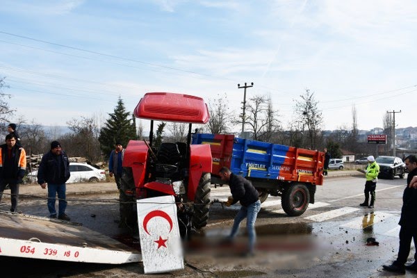 Vezirköprü de Trafik Kazası: 1 Ölü