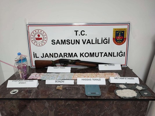 Canik de Uyuşturucu Operasyonu: 2 Gözaltı