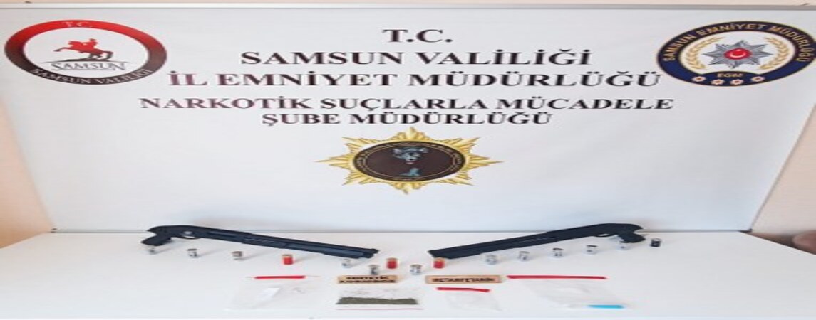 Samsun da Narkotik Operasyonu 33 Kişi Yakalandı 