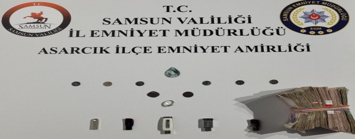 Şüphelinin Üzerinden Tarihi Eser Çıktı 