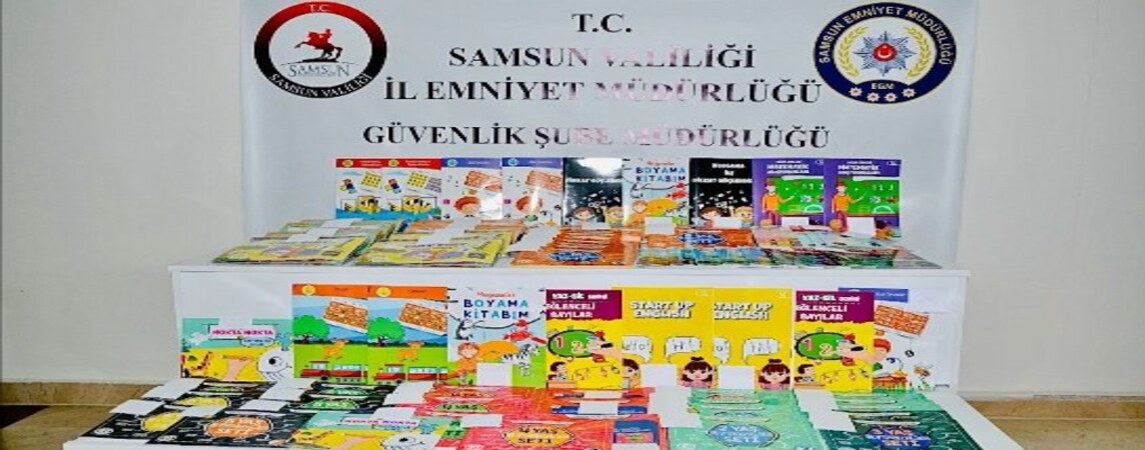 Atakum da 10 bin 679 Adet Bandrolsüz Kitap Ele Geçirildi