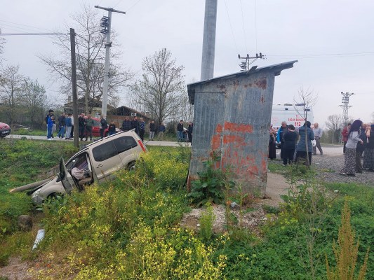 Salıpazarı'nda Feci Trafik Kazası 