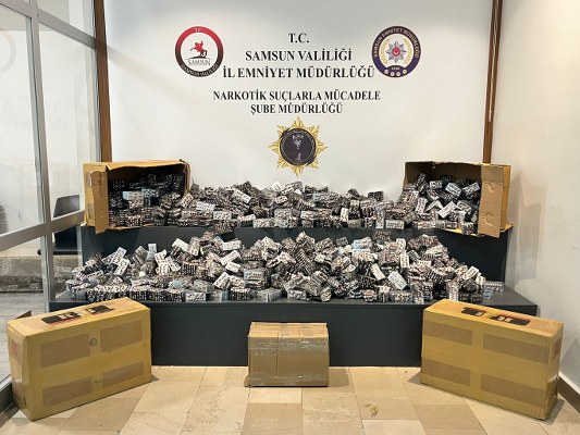 83 Bin 440 Sentetik Ecza Ele Geçirildi  