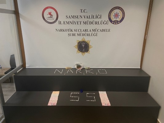 Samsun da Paketlenmiş Uyuşturucu ile Yakalandı