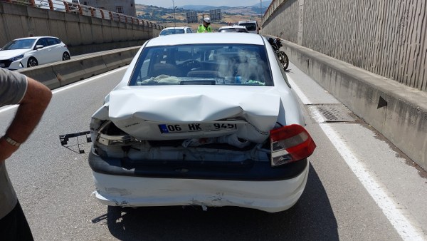 İlkadım da Trafik Kazası 