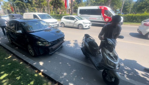 Samsun da Kural İhlali Kaza Getirdi
