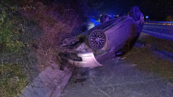 Samsun Sinop Karayolunda Trafik Kazası 