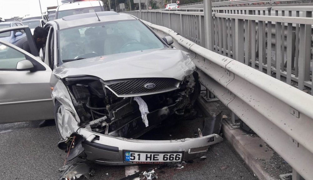 Samsun'da Trafik Kazası