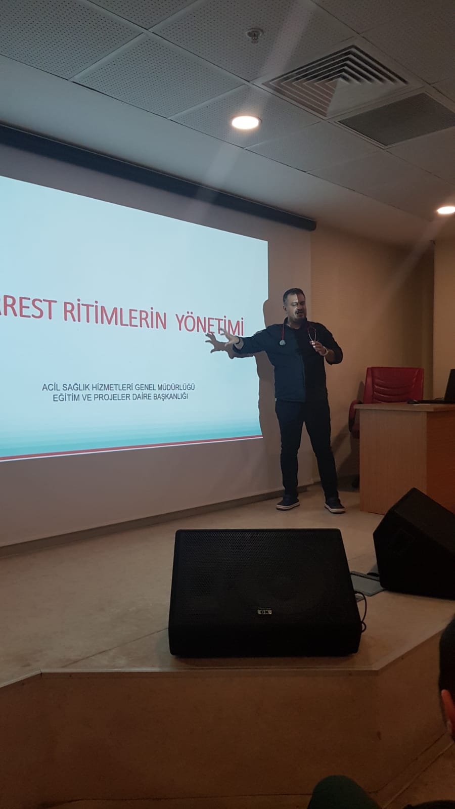 Terme Devlet Hastanesi'nde Eğitim