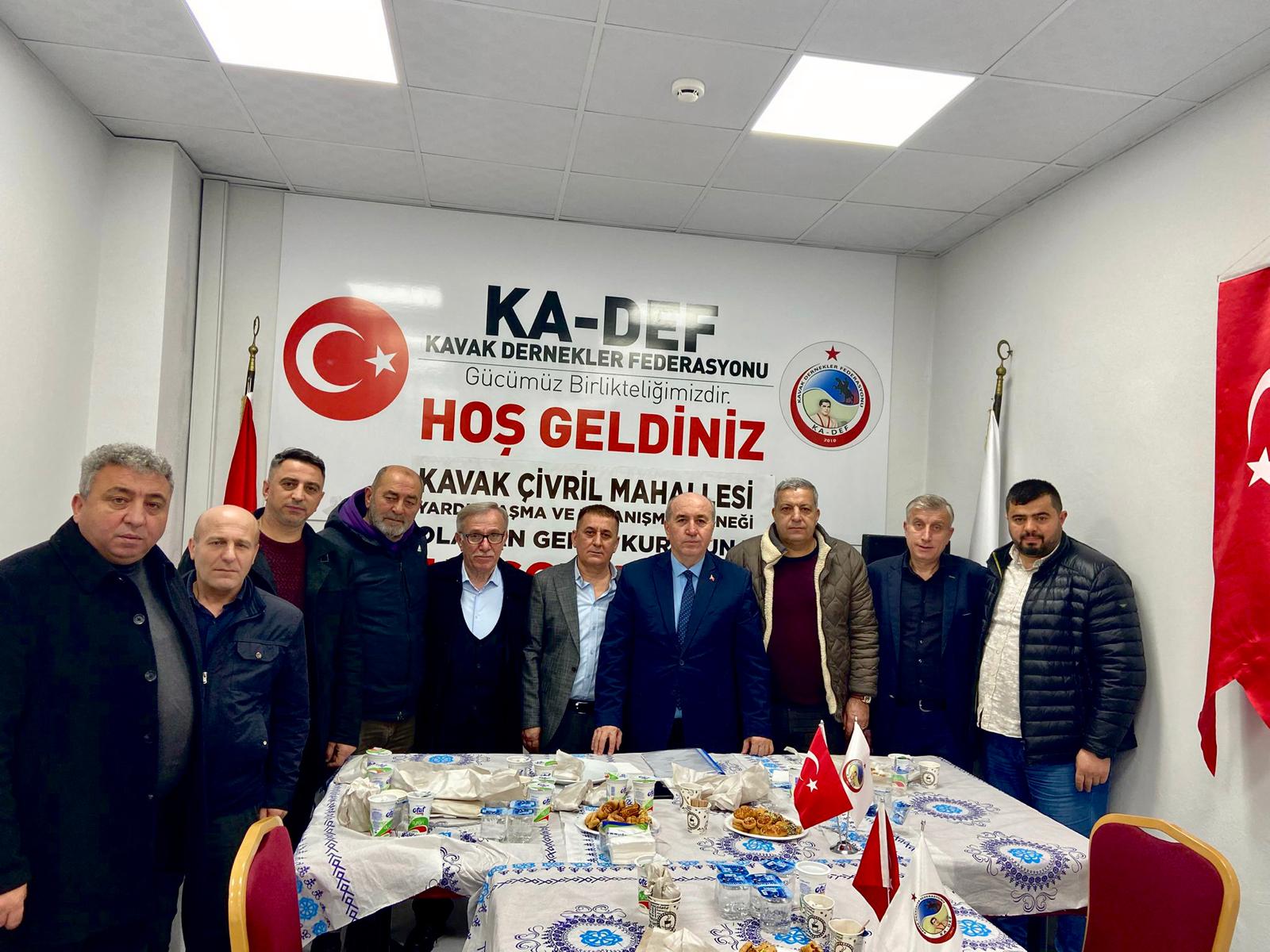 KAVAK ÇİVRİL KÖYÜ YAR.VE DAY.DERNEĞI BAŞKANI KURTCA ÖZENÇ GÜVEN TAZELEYEREK YENİDEN BAŞKAN SEÇİLDİ 