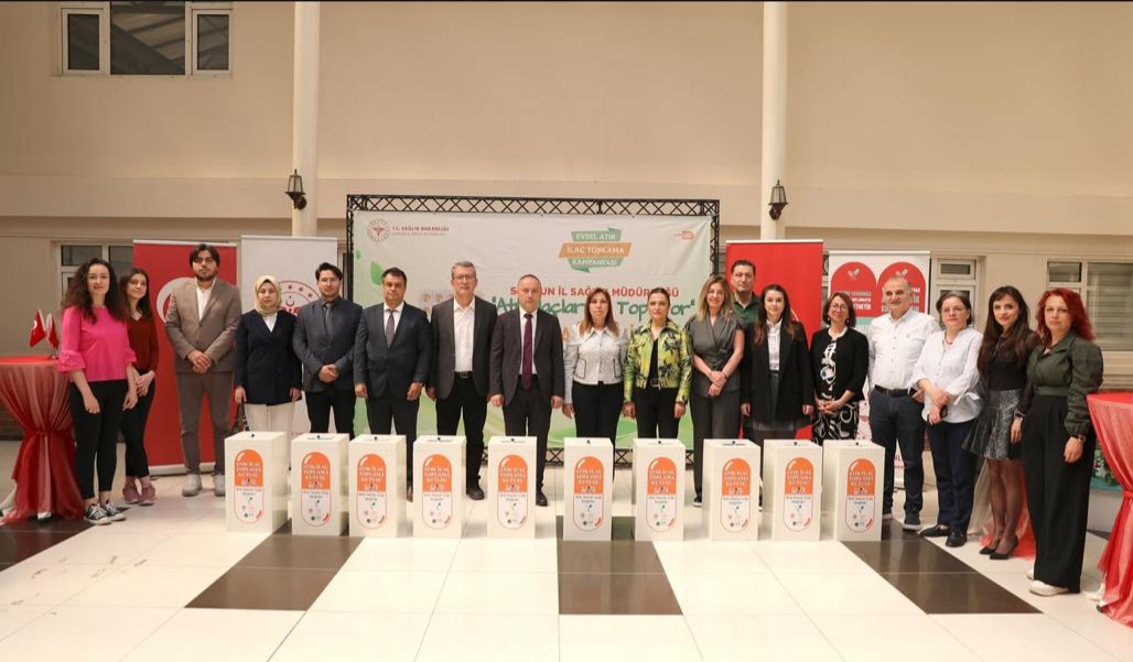 Samsun'da Evsel İlaç Atık Toplama Projesi