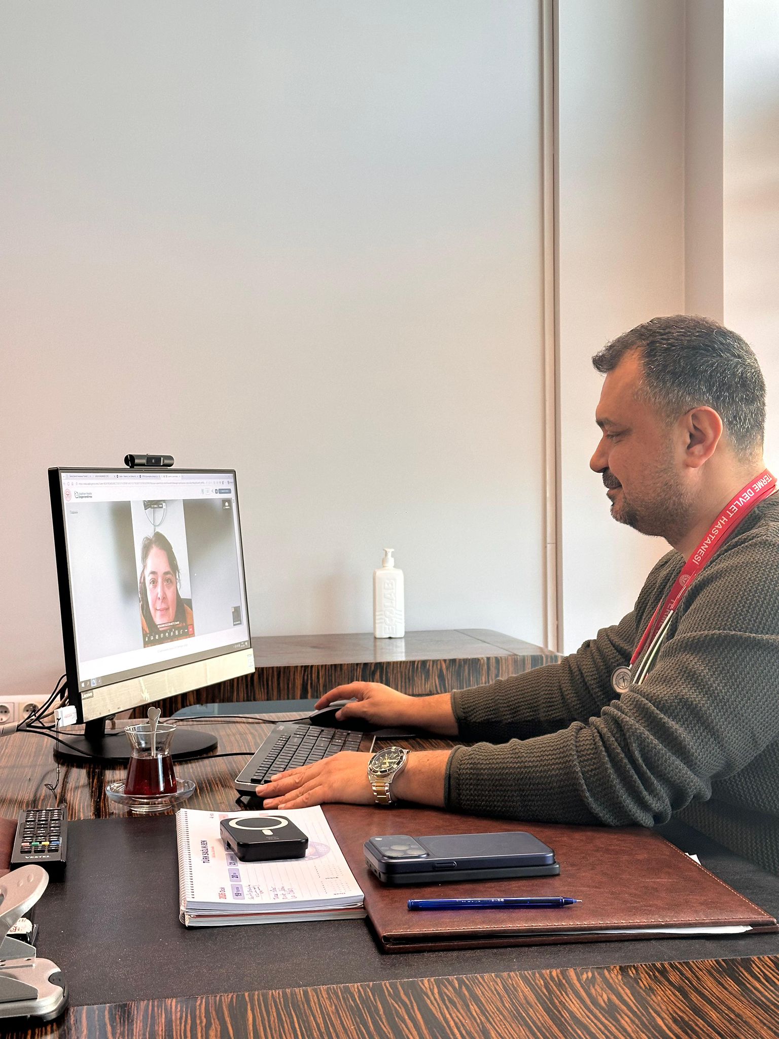 Samsun Terme Devlet Hastanesi Sigara Bırakma Polikliniği'nde Uzaktan Hasta Değerlendirme Sistemi Hizmete Girdi