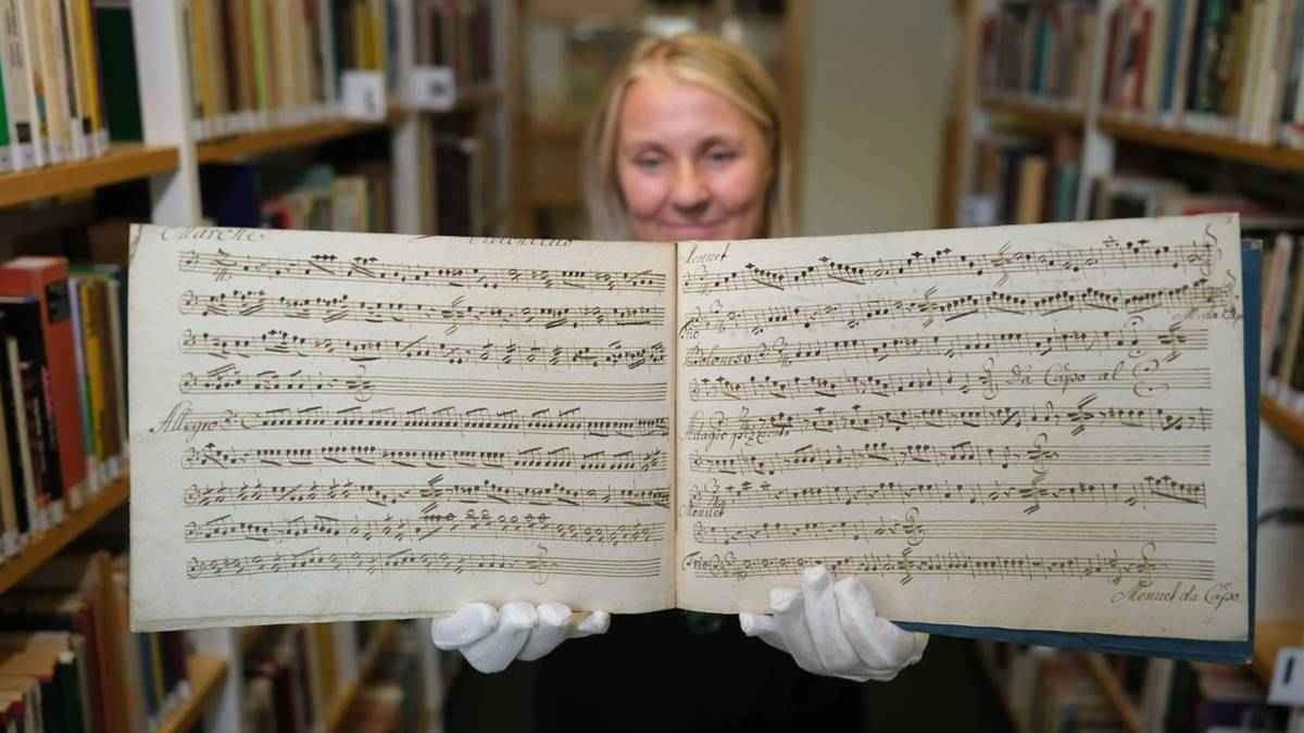Mozart'ın Bilinmeyen Bir Eseri Gün Işığına Çıktı 