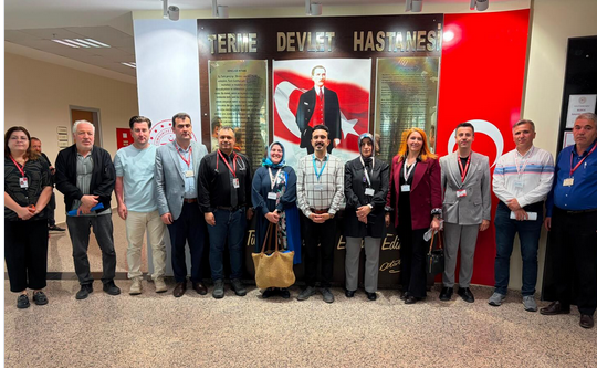 Terme Devlet Hastanesi'nde Sağlık Kalitesine Tam Not