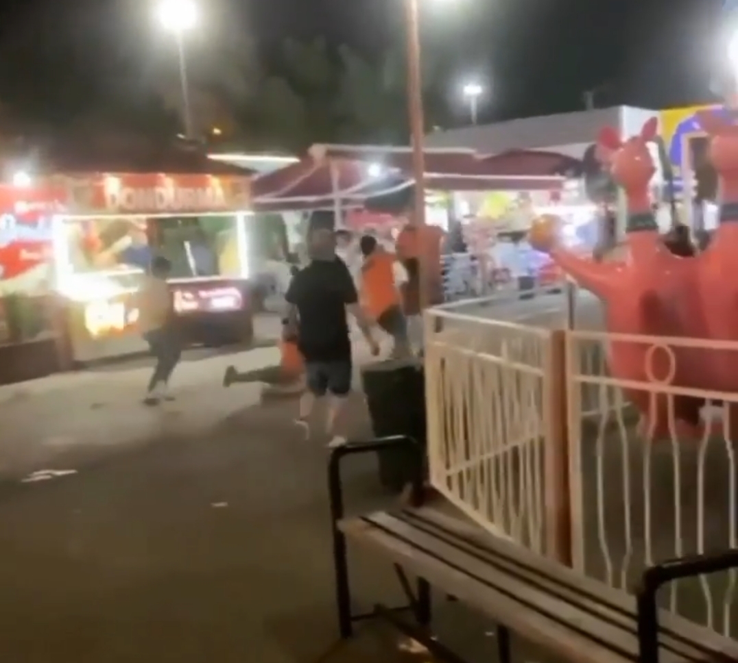 Samsun Lunaparkta Kavga Çıktı
