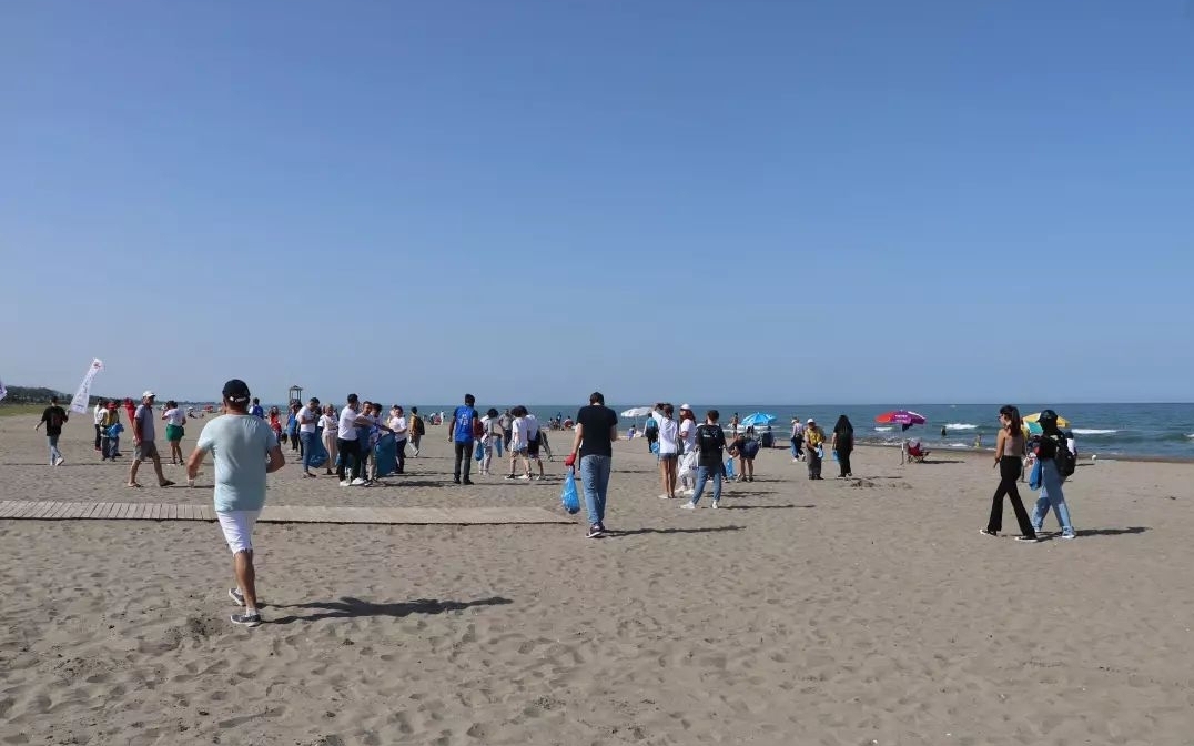 Dünya Temizlik Gününde Samsun'da Yoğun İlgi