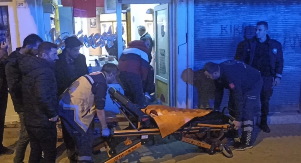 Bafra da Büfeye Silahlı Saldırı 