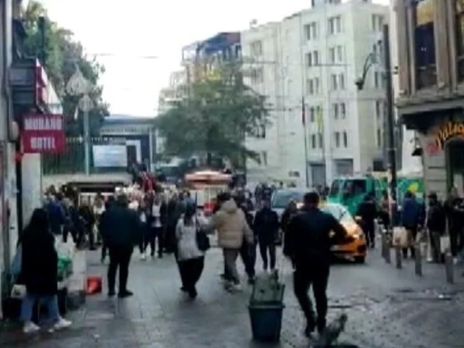 İstiklal Caddesinde Patlama 