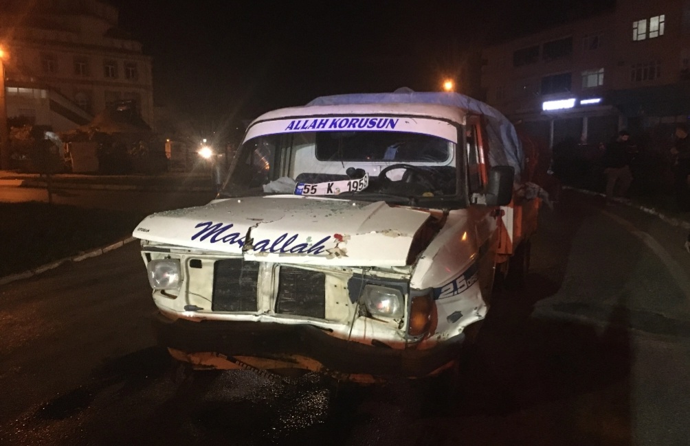 Samsun Ordu Karayolunda Trafik Kazası 