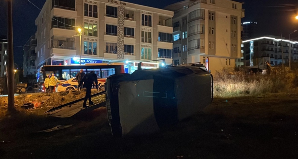 Samsun da Korkutan Kaza