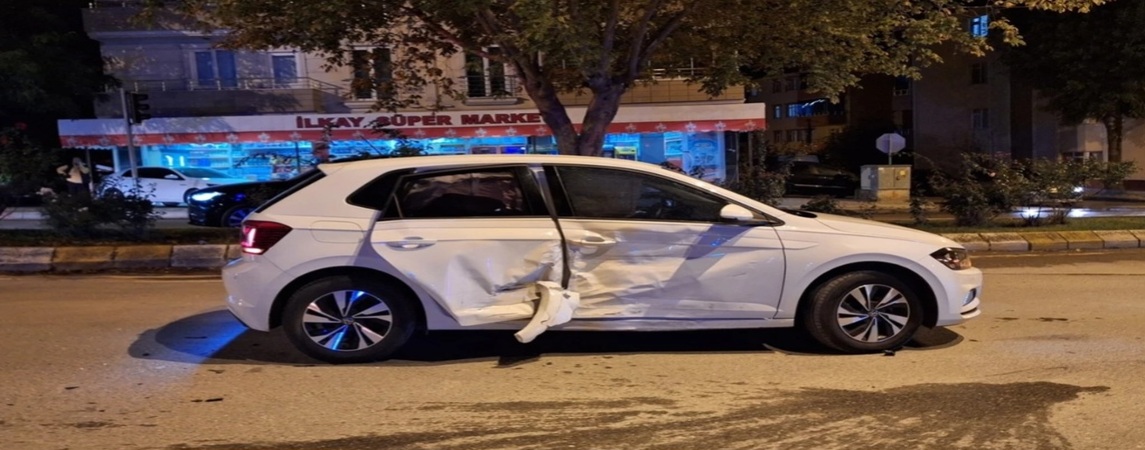 Bafra'da Trafik Kazası