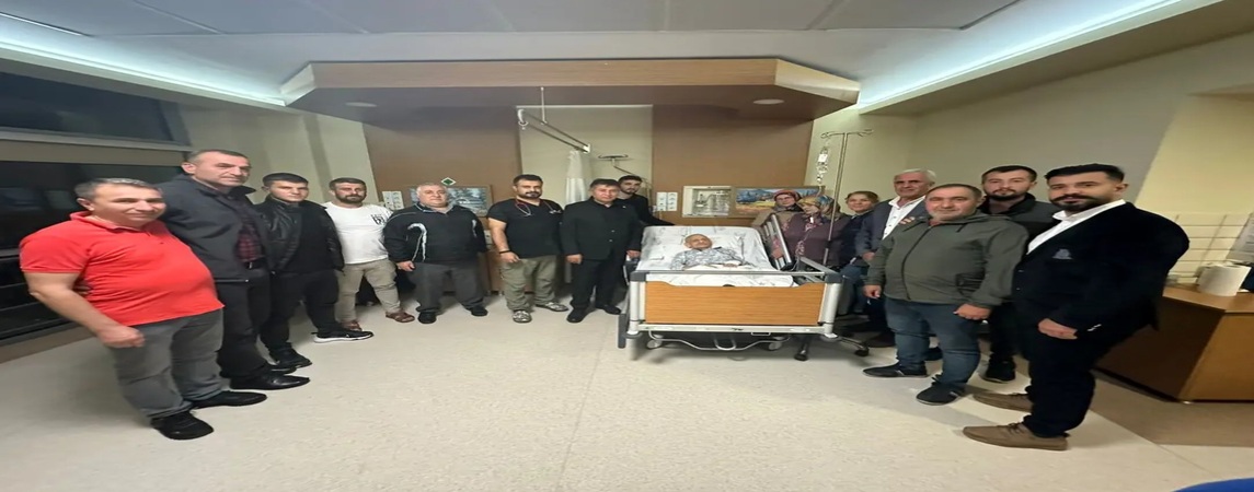 MHP Terme İlçe Başkanlığından Hastane Ziyareti