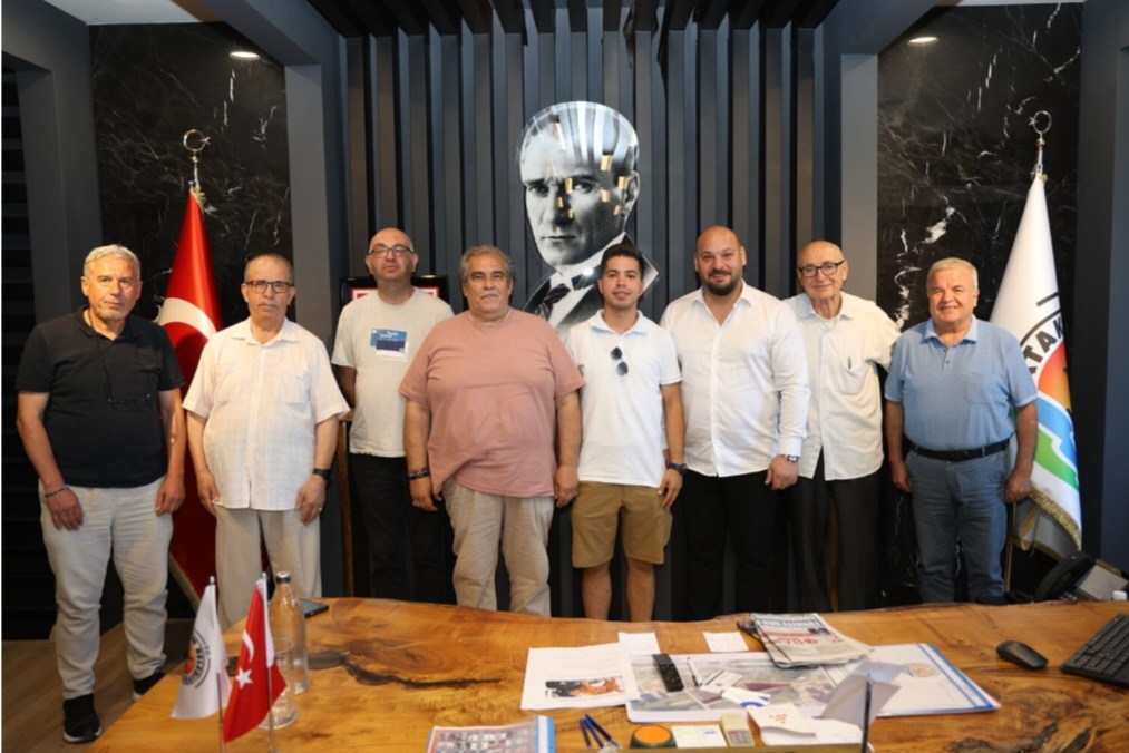 Anadolu Basın Birliği Samsun Şube Yönetim Kurulu, Atakum Belediye Başkanı Serhat Türkel’i Ziyaret Etti