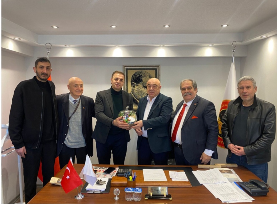 Anadolu Basın Birliği Samsun Şubesi, Bakkallar Odası’nı Ziyaret Etii