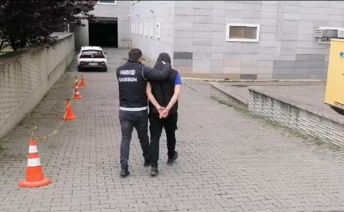 Samsun da 12 Yıl 7 Ay Hapis Cezası Bulunan Firari Yakalandı 