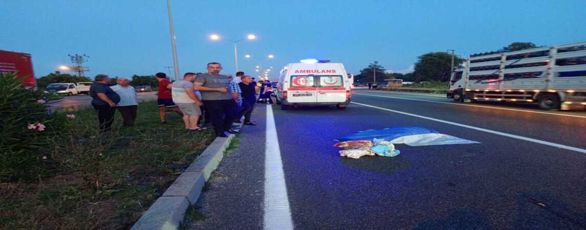 Çarşamba da Ölümlü Trafik Kazası 