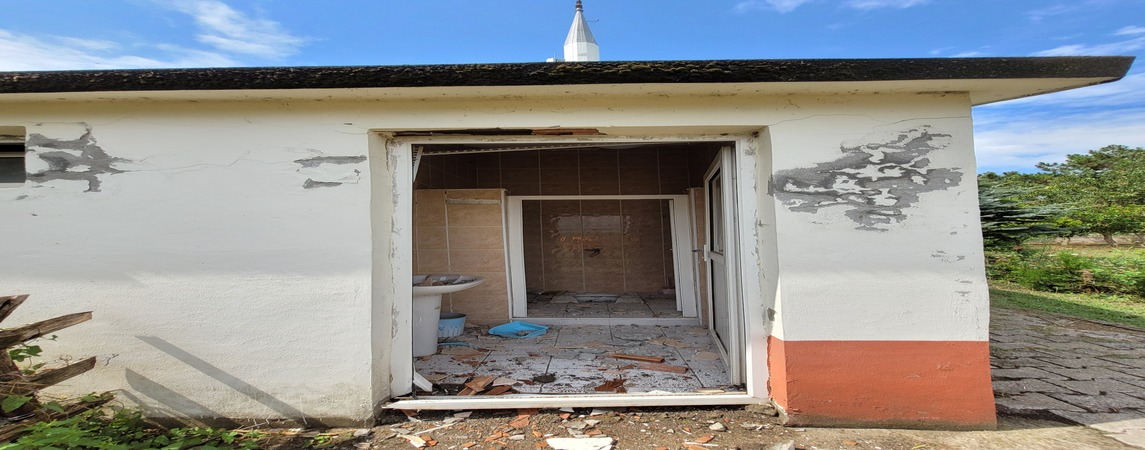 Çarşamba da Camii'ye Yıldırım Çarptı 