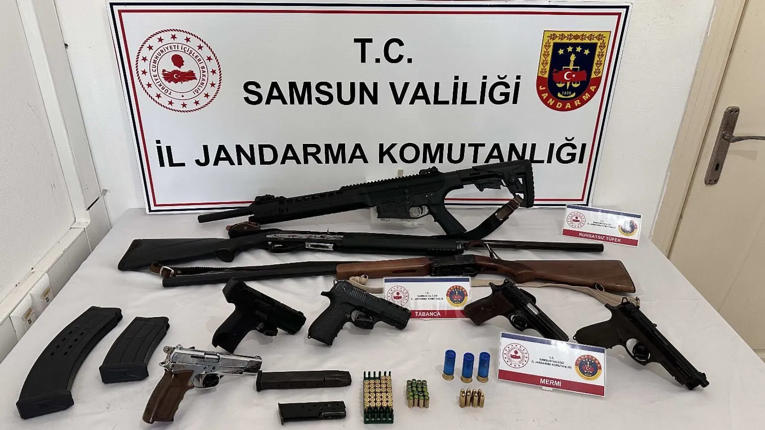 Samsun'da Silah Ticareti Operasyonun da 7 Kişi Gözaltına Alındı