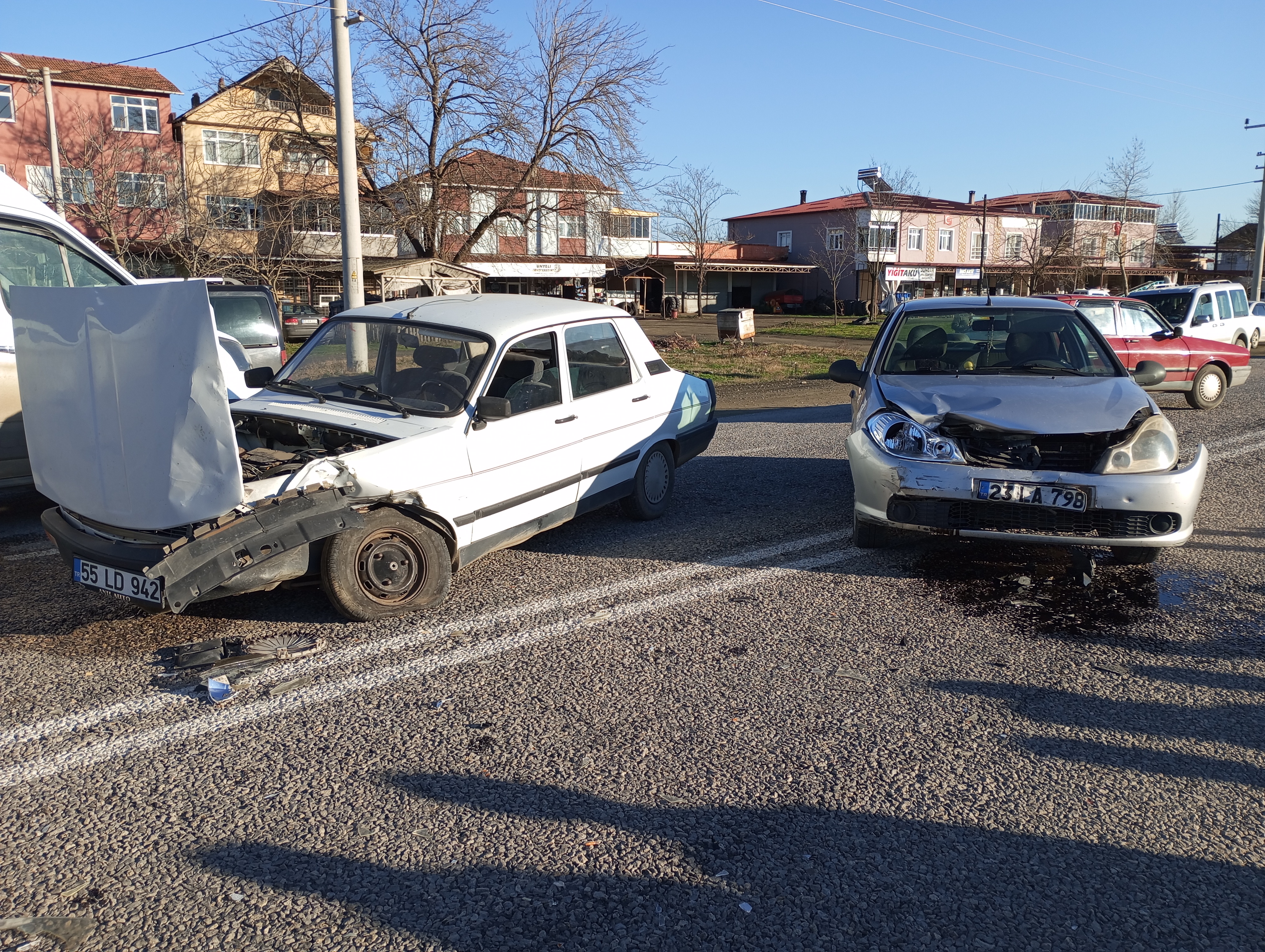 Çarşamba'da Trafik Kazası