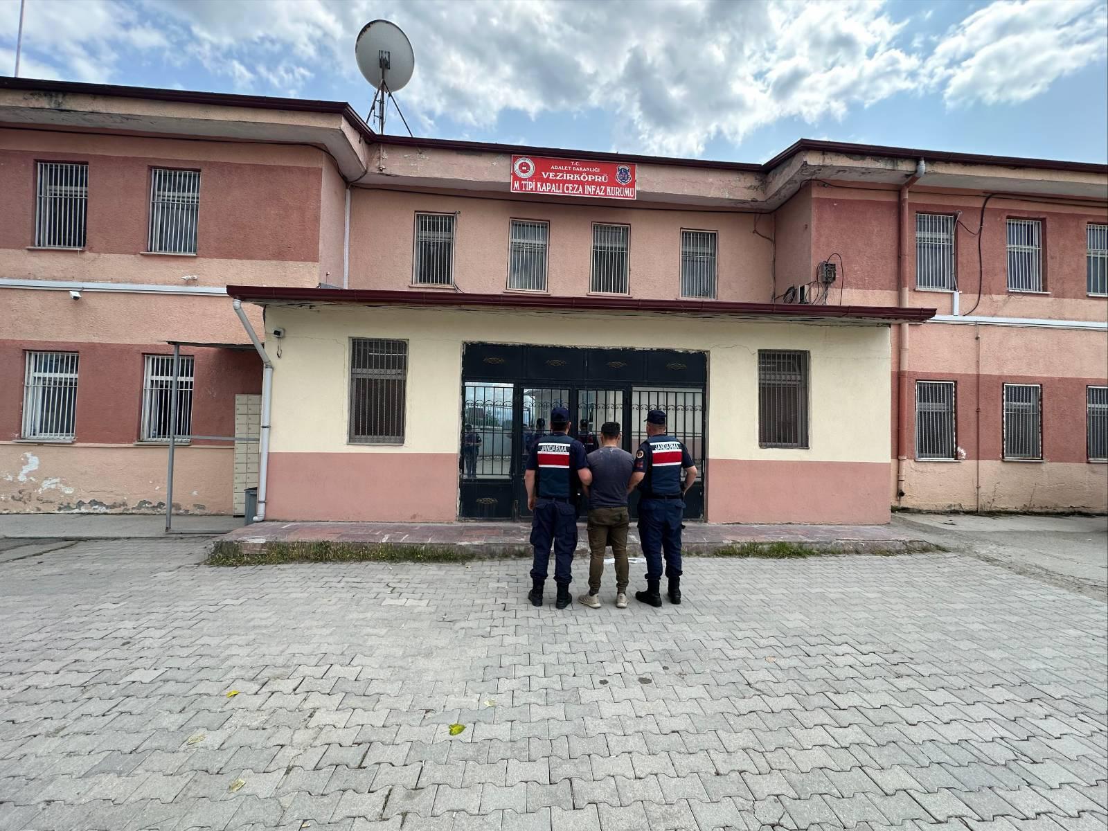 Samsun'da Hakkında 5 Yıl Hapis Cezası Bulunan Şahıs Yakalandı 