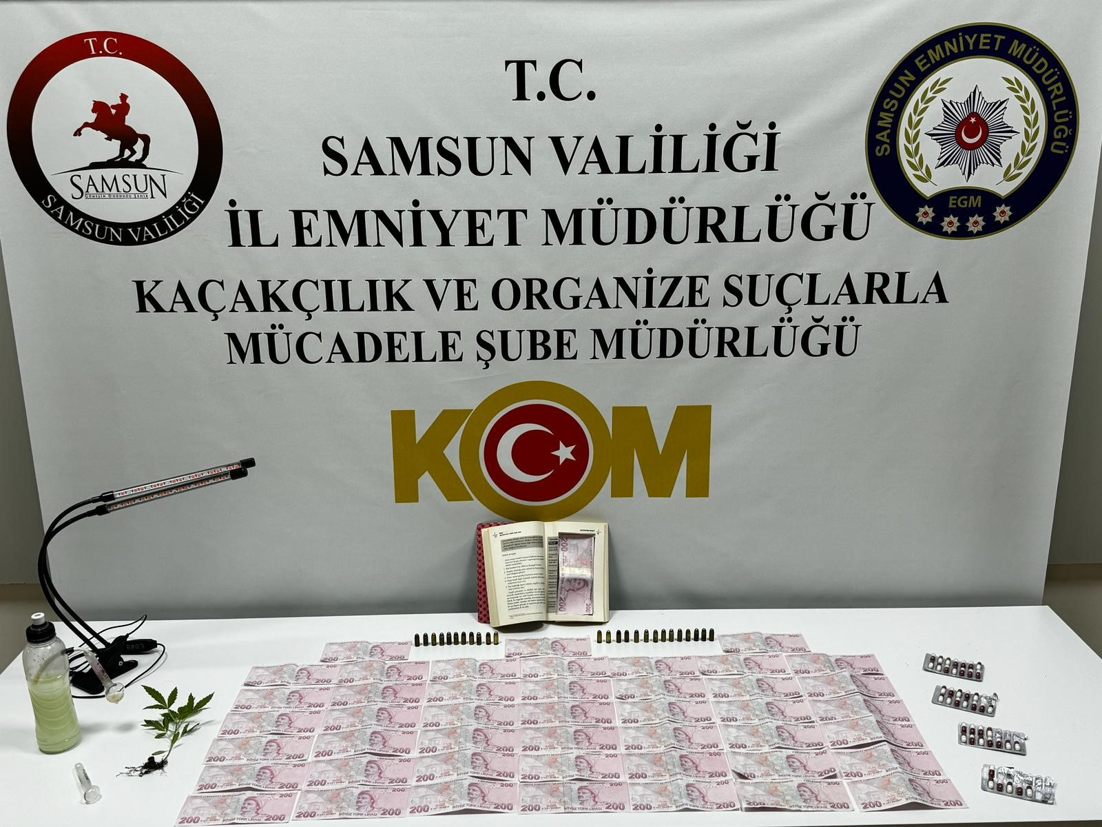 Atakum da 46 Adet Sahte 200 TL'lik Banknot Ele Geçirildi 