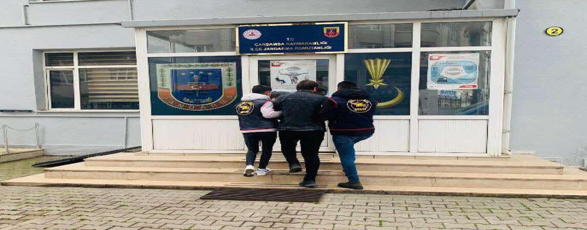 Samsun da 13 Yıl Hapis Cezası Bulunan Şahıs Yakalandı