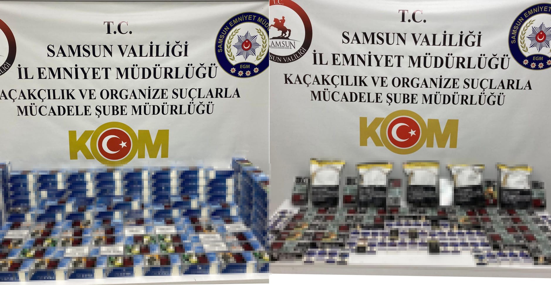 Samsun da Kaçakçılığa Geçit Yok