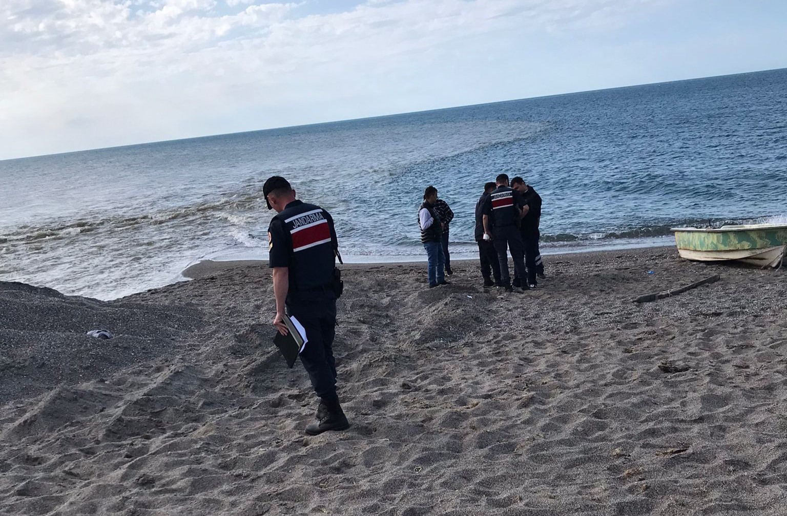 Balıkçı Deniz de Akıntıya Kapıldı 