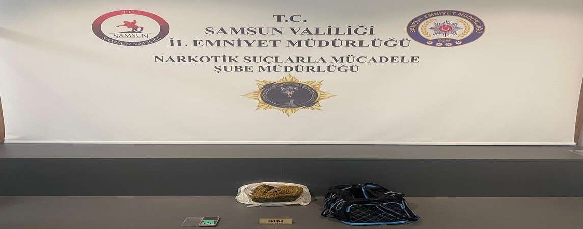 Evde Yapılan Aramada Skunk Ele Geçirildi