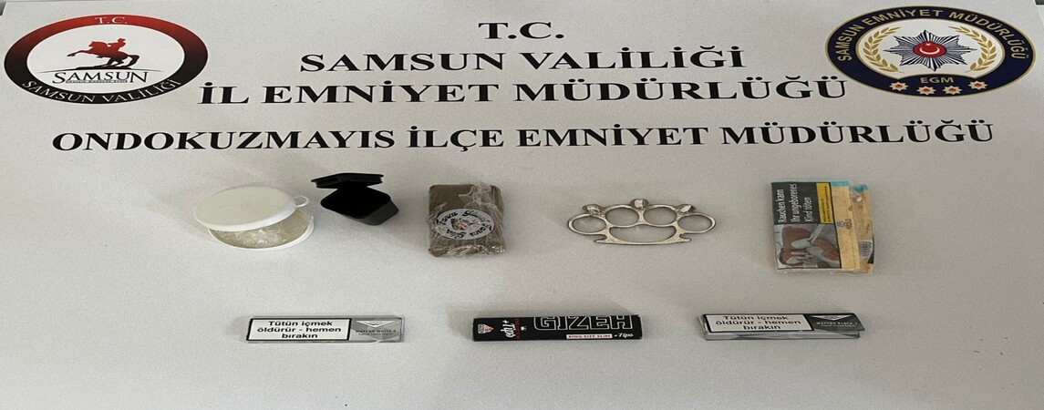 19 Mayıs İlçesinde Uyuşturucu Madde Ele Geçirildi 