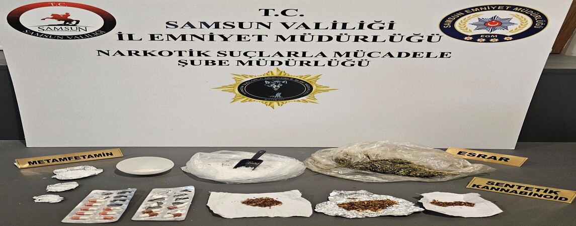 Samsun da Uyuşturucuya Geçit Yok