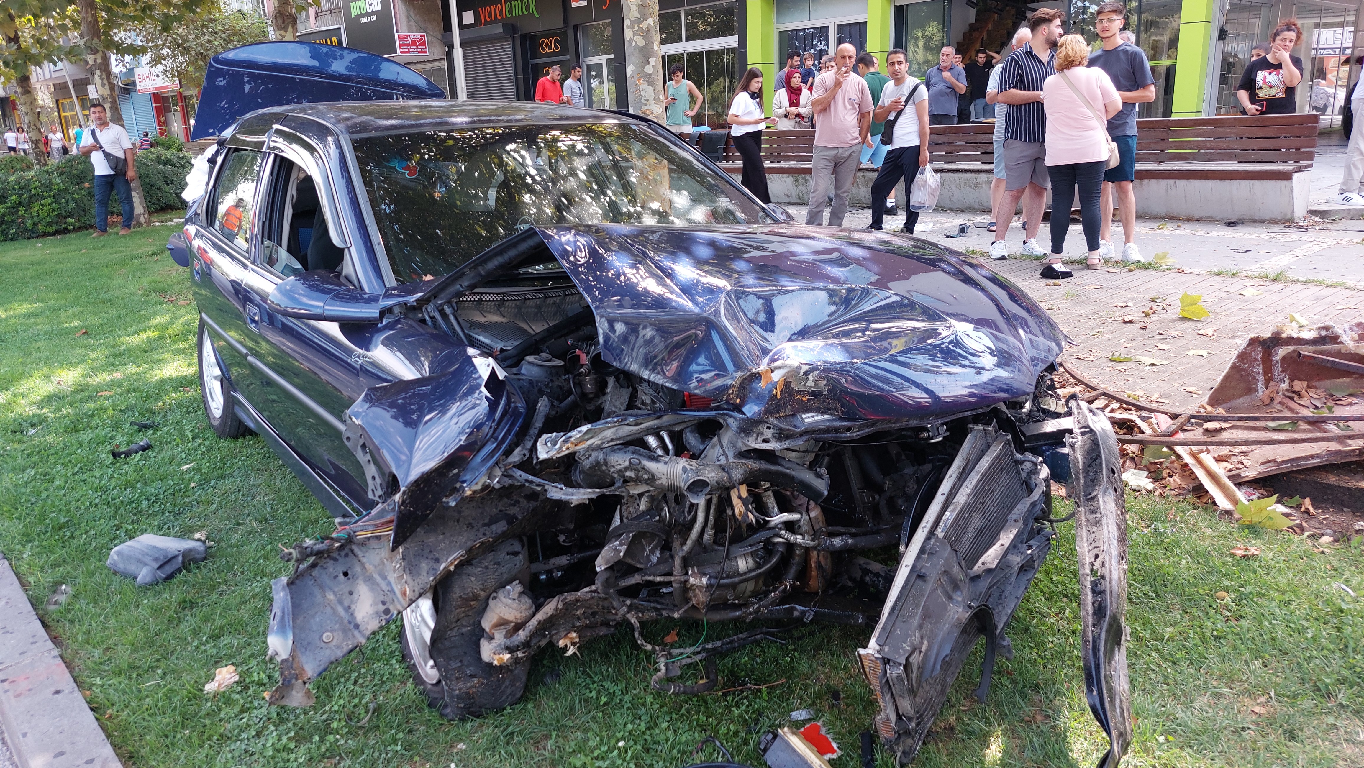 Samsun da Korkunç Trafik Kazası 