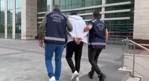 Samsun'da Hakkında 9 Yıl 7 Ay Hapis Cezası Olan Kişi Yakalandı